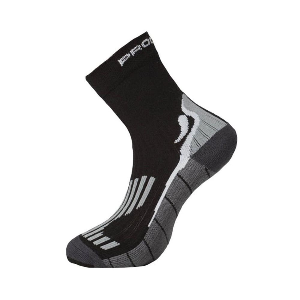 RUNNING HIGH SOX běžecké ponožky černá/šedá, 35-38