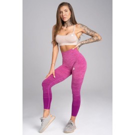 Gym Glamour Legíny Bezešvé Pink Ombré