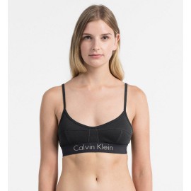 Calvin Klein Podprsenka Bralette Body Černá
