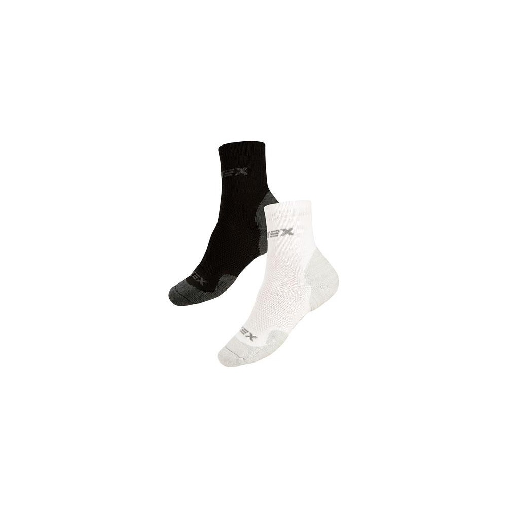 LITEX Sportovní funkční ponožky, 26-27 bílá