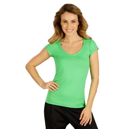 Dámské elastické tričko LITEX zelené