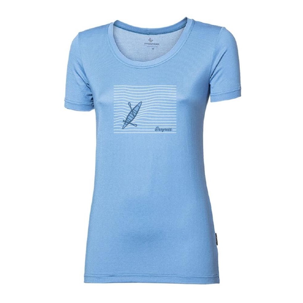 Dámské elastické tričko SONATA "KANOE" světle modré