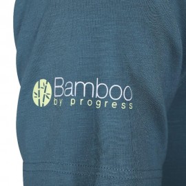 E NKR pánské tričko krátký rukáv bambus zelená
