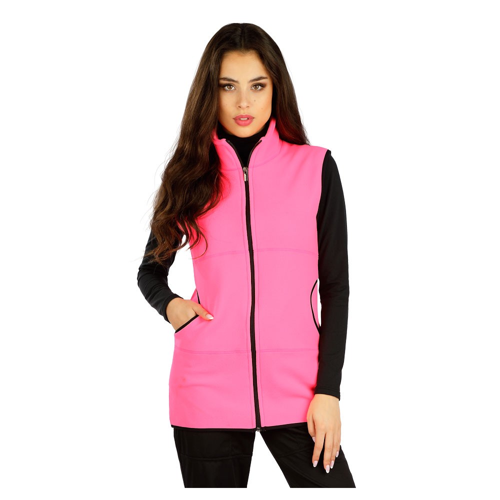 Fleecová vesta LITEX růžová, XL