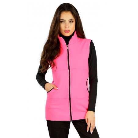 Fleecová vesta LITEX růžová