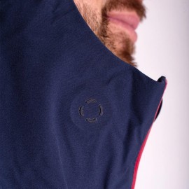 FRED pánská softshellová bunda s kapucí tm.modrá - doprodej