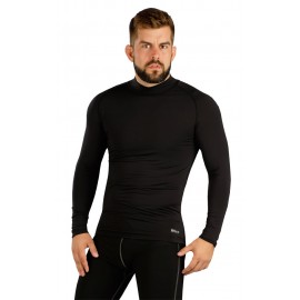 Lehce zateplené sportovní triko LITEX černé