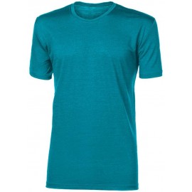 Pánské merino tričko ORIGINAL zelený melír