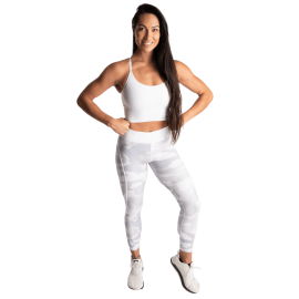 Better Bodies Legíny White Camo High Tights