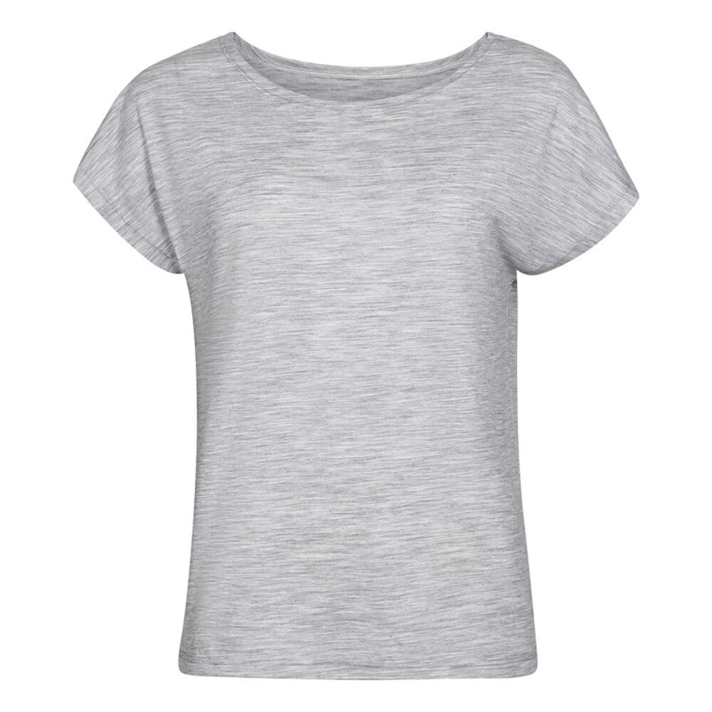 Dámské merino tričko PAPAROA šedý melír