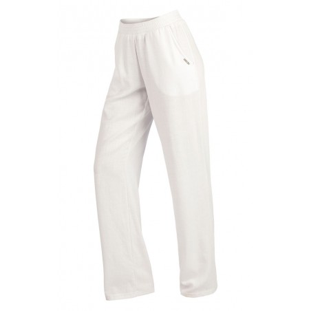 Dámské bílé kalhoty LITEX volný střih