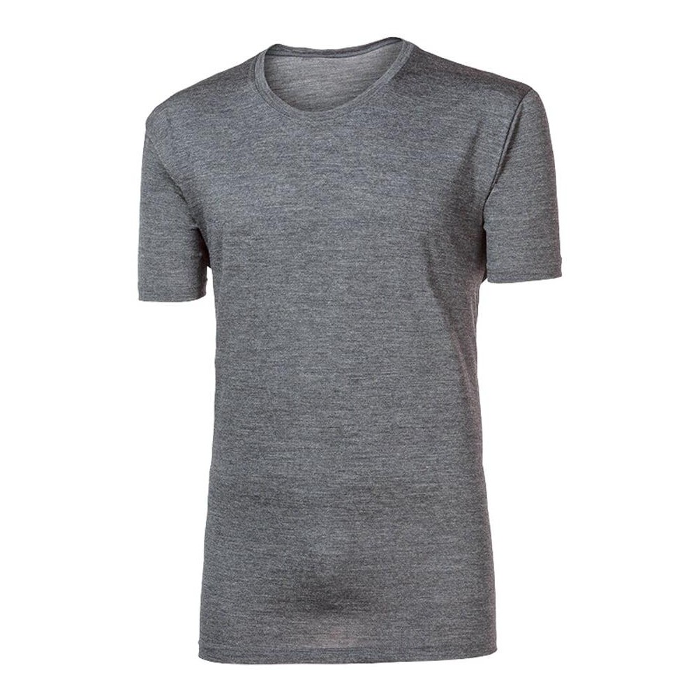 ORIGINAL MERINO pánské triko sv.šedý melír