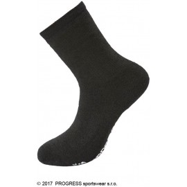 MANAGER MERINO ponožky s merino-vlnou černá
