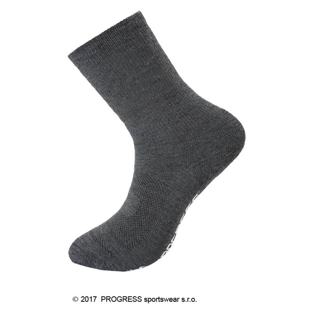 Merino ponožky MANAGER  MERINO šedé