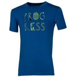 FRODO "PROGRESS" dětské triko s bambusem modrá - doprodej
