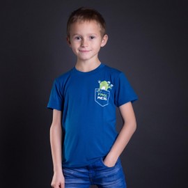 FRODO "PROGRESS" dětské triko s bambusem modrá - doprodej