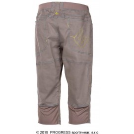 CACTUS 3Q pánské 3/4 outdoor kalhoty šedohnědá - doprodej