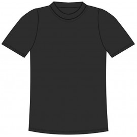 ORIGINAL děské triko BAMBUS-LITE černá